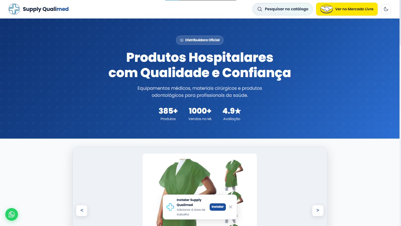 Supply Qualimed — Produtos Hospitalares e Médicos